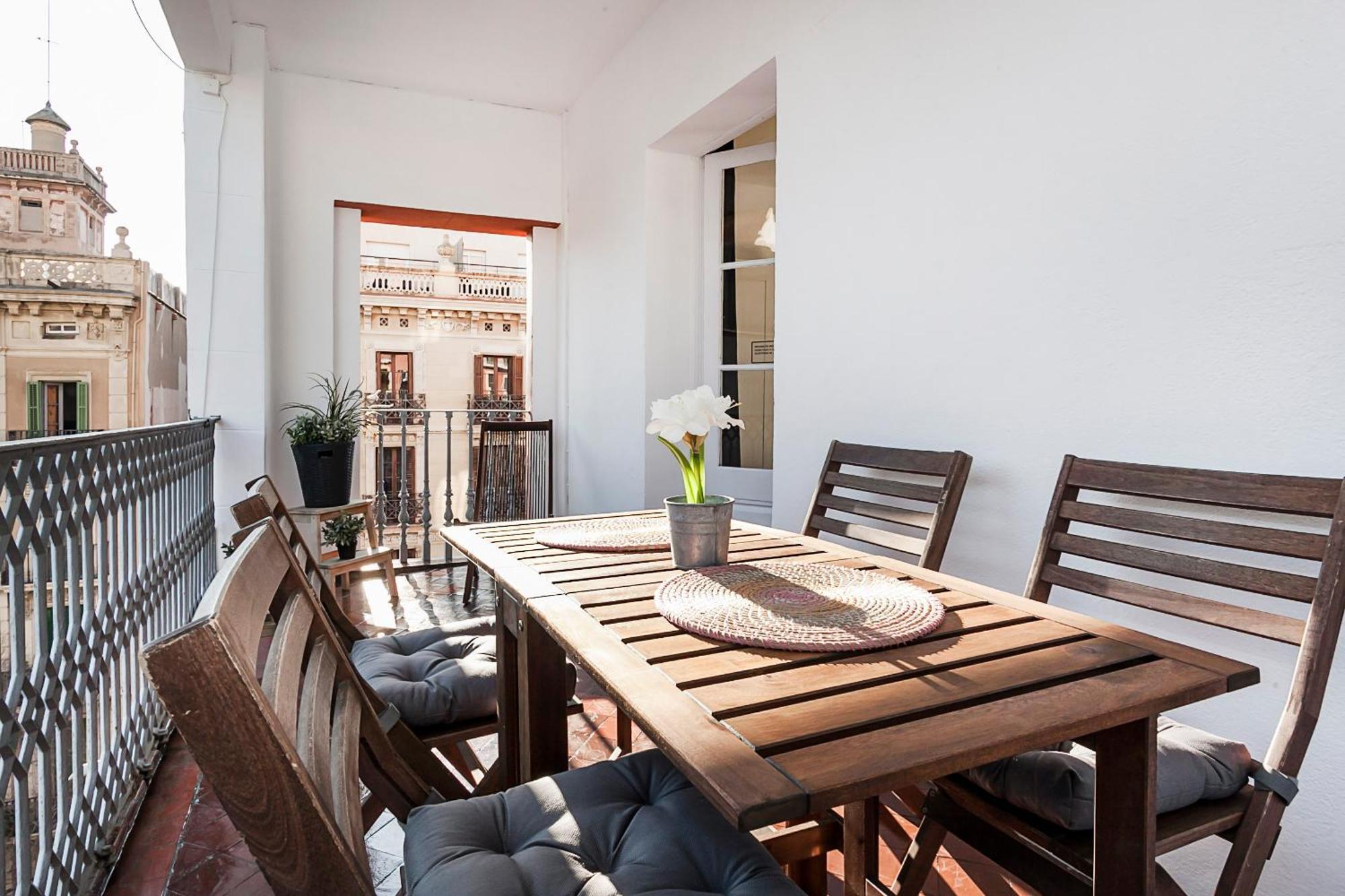 Beautiful Apartment With Terrace In Барселона Екстер'єр фото